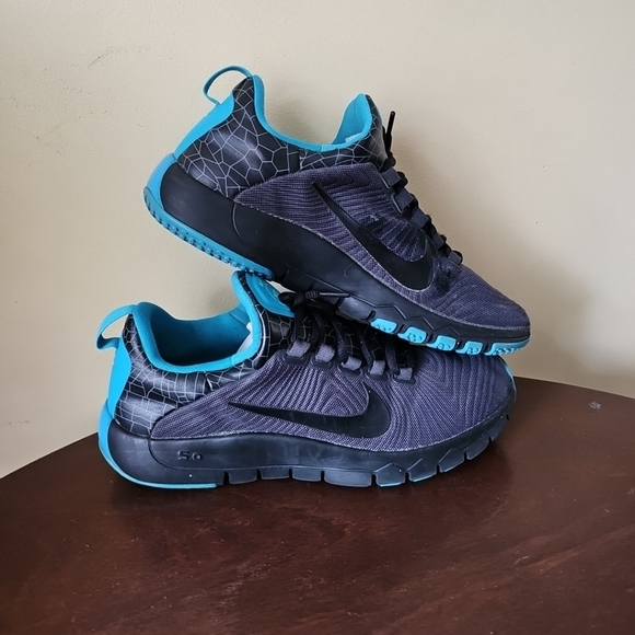 Nike Free Trainer 5.0 N7‎ Anthracite Dark Turquoise 717811-041 Mens Sz 10… - Picture 7 of 12